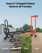 3-in-1 Stair Climbing Cart, Foldable Hand Truck with 770 lbs Capacity