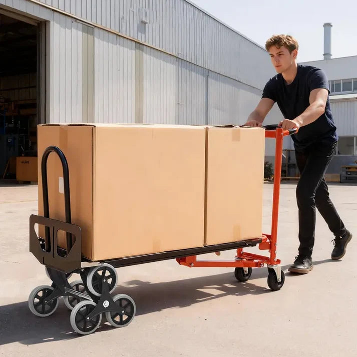 3-in-1 Stair Climbing Cart, Foldable Hand Truck with 770 lbs Capacity