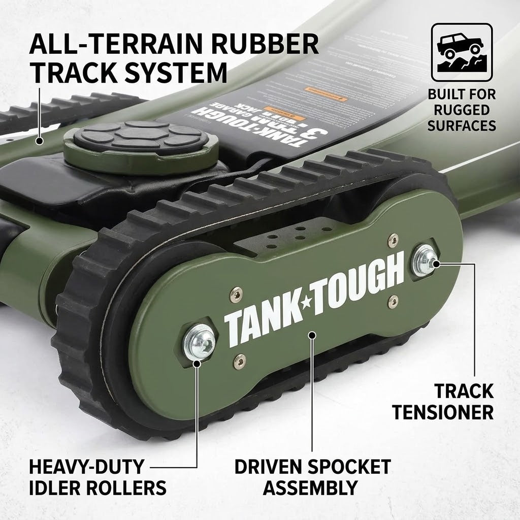 Tank Tough 3 Ton Floor Jack - TT2023-1